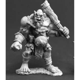 Reaper Miniatures Ogre Cheiftain #02832 Dark Heaven Legends Unpainted Metal - Your Source for Gaming Essentials Hot
