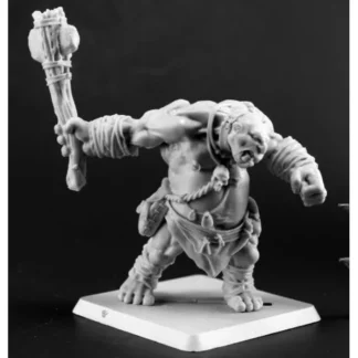 Reaper Miniatures Ogre Clubber #03711 Dark Heaven Legends Unpainted Metal Figure - Your Source for Gaming Essentials Shop