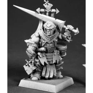 Reaper Miniatures Oloch, Iconic Warpriest #60175 Pathfinder Miniatures Unpainted - Your Source for Gaming Essentials Outlet
