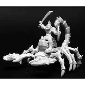 Reaper Miniatures Orc Riding Scorpion 02212 Dark Heaven Legends Unpainted Metal - Your Source for Gaming Essentials Sale