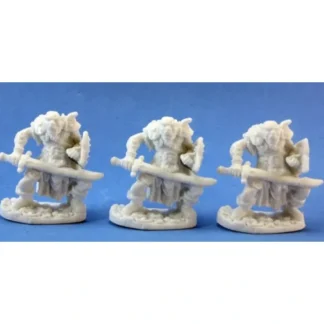 Reaper Miniatures Orc Swordsman (3) #77019 Bones Plastic D&D RPG Mini Figure - Your Source for Gaming Essentials Cheap