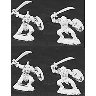 Reaper Miniatures Orc Warriors (4 Pieces) #06009 Dark Heaven Legends Army Packs - Your Source for Gaming Essentials Sale