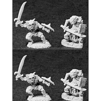 Reaper Miniatures Orc Warriors Of Kargir 4 Pieces #06015 Dark Heaven Legends - Your Source for Gaming Essentials Cheap