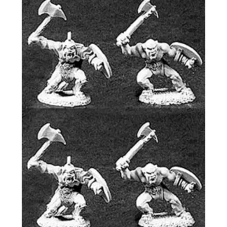 Reaper Miniatures Orcs W/Axes (4 Pieces) #06017 Dark Heaven Legends Army Packs - Your Source for Gaming Essentials Hot