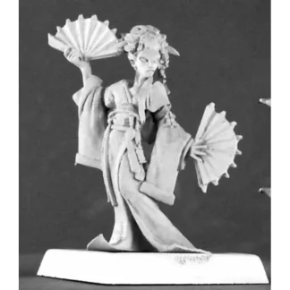 Reaper Miniatures O-Sayumi #60191 Pathfinder Unpainted RPG D&D Mini Figure - Your Source for Gaming Essentials Shop
