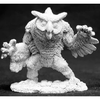 Reaper Miniatures Owl Bear #02690 Dark Heaven Legends Unpainted Metal RPG Figure - Your Source for Gaming Essentials Online