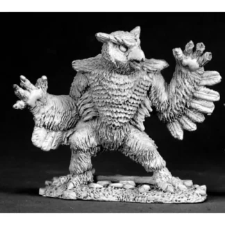 Reaper Miniatures Owl Bear #02526 Dark Heaven Legends Unpainted Metal RPG Figure - Your Source for Gaming Essentials Best Sale
