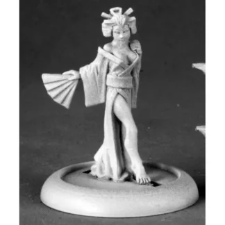 Reaper Miniatures Oyuki, Geisha #50152 Chronoscope Metal D&D RPG Mini Figure - Your Source for Gaming Essentials New