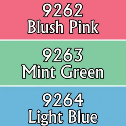 Reaper Miniatures Pastel Colors Triad 09788 Master Series Triads 3 Pk .5oz Paint - Your Source for Gaming Essentials Cheap