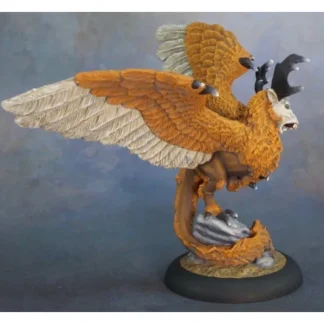 Reaper Miniatures Peryton #03702 Dark Heaven Legends Unpainted Metal RPG Figure - Your Source for Gaming Essentials New