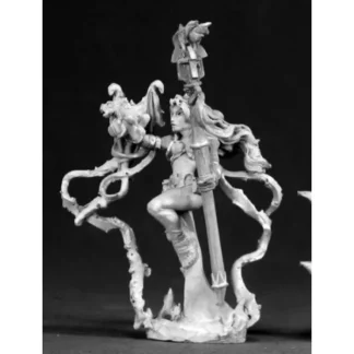 Reaper Miniatures Pharess, Fire Sorceress #03025 Dark Heaven Unpainted Metal - Your Source for Gaming Essentials Fashion
