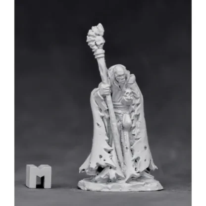 Reaper Miniatures Phineas Greybone, Necromancer #03880 Unpainted Metal Figure - Your Source for Gaming Essentials Store