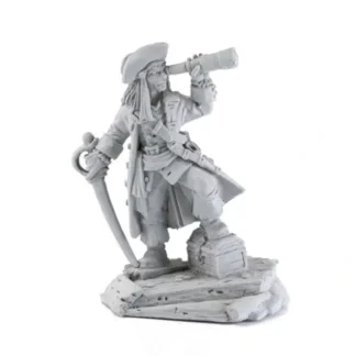 Reaper Miniatures Pirate With Spyglass #04026 Unpainted Metal Figure - Your Source for Gaming Essentials Cheap