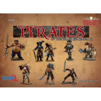 Reaper Miniatures Pirates Of the Dragon Spine Sea III #10040 Boxed Sets - Metal - Your Source for Gaming Essentials New