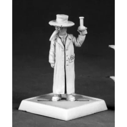 Reaper Miniatures Plague Doctor #60058 Pathfinder Miniatures Unpainted D&D Mini - Your Source for Gaming Essentials New