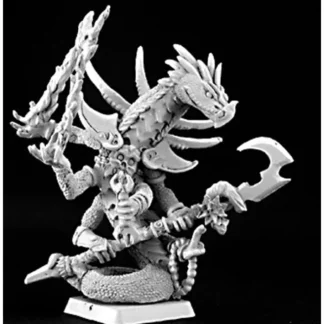 Reaper Miniatures Po Wi Set, Nagendra Warlord #14419 Reptus Unpainted D&D Mini - Your Source for Gaming Essentials Shop