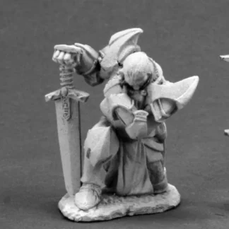 Reaper Miniatures Praying Paladin #03600 Dark Heaven Legends Unpainted Metal - Your Source for Gaming Essentials Cheap