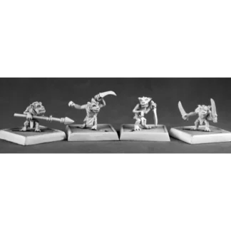 Reaper Miniatures Pugwampis (4) #60040 Pathfinder Miniatures Unpainted D&D Mini - Your Source for Gaming Essentials Outlet