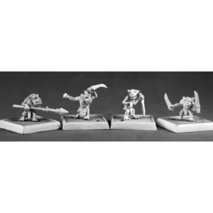 Reaper Miniatures Pugwampis (4) #60040 Pathfinder Miniatures Unpainted D&D Mini - Your Source for Gaming Essentials Outlet