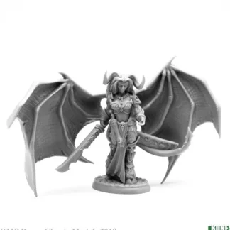 Reaper Miniatures Queen of Hell #77645 Bones Unpainted Plastic Figure - Your Source for Gaming Essentials Store