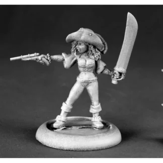 Reaper Miniatures Racquel Blackrose, Buccaneer #50134 Chronoscope Mini Figure - Your Source for Gaming Essentials Shop