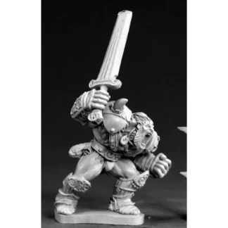Reaper Miniatures Raging Barbarian #03397 Dark Heaven Legends Unpainted Metal - Your Source for Gaming Essentials Clearance