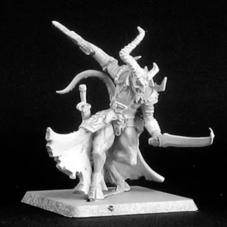 Reaper Miniatures Rahl, Duke of Pain #14436 Darkspawn Unpainted RPG Mini Figure - Your Source for Gaming Essentials Best
