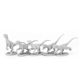 Reaper Miniatures Raptor Hunting Pack (5) #44081 Bones Black Unpainted Plastic - Your Source for Gaming Essentials Outlet