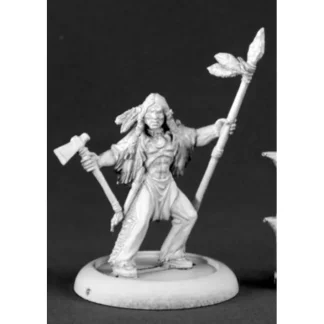Reaper Miniatures Raven #59002 Savage Worlds Unpainted RPG D&D Mini Figure - Your Source for Gaming Essentials New
