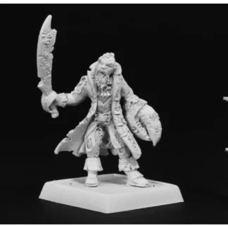 Reaper Miniatures Razig's Revenge - Salty Saber #14566 Razig Unpainted D&D Mini - Your Source for Gaming Essentials Best Sale