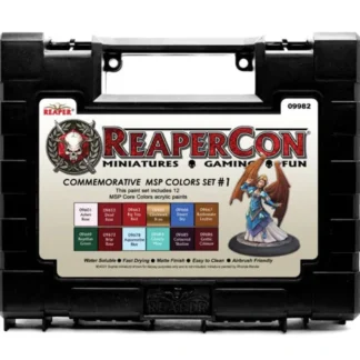 Reaper Miniatures ReaperCon 2020 Commemorative MSP Colors Set #1 (12 Paints) - Your Source for Gaming Essentials Online