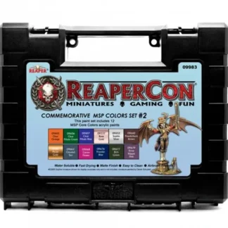 Reaper Miniatures ReaperCon 2020 Commemorative MSP Colors Set #2 (12 Paints) - Your Source for Gaming Essentials Online