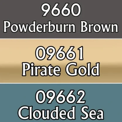 Reaper Miniatures ReaperCon 2020 Pirate Colors 09895 MSP Triad 3 Pack .5oz Paint - Your Source for Gaming Essentials Outlet