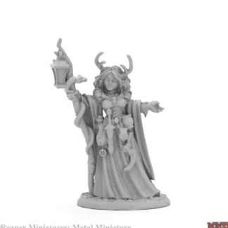 Reaper Miniatures ReaperCon Iconic Bonehenge Priestess 03973 Dark Heaven Metal - Your Source for Gaming Essentials Fashion