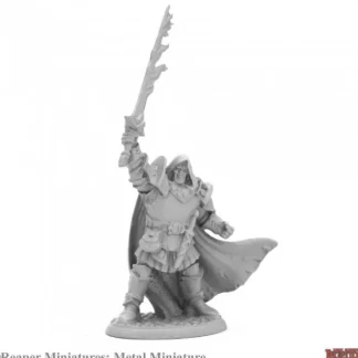Reaper Miniatures ReaperCon Iconic Light's Hand Captain 03974 Dark Heaven Metal - Your Source for Gaming Essentials Store