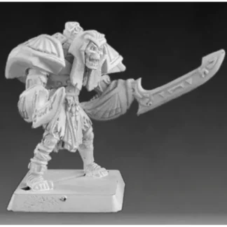 Reaper Miniatures Reborn, Nefsokar Hero #14176 Nefsokar Unpainted RPG D&D Mini - Your Source for Gaming Essentials Store