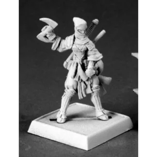 Reaper Miniatures Reiko, Ninja #60084 Pathfinder Unpainted RPG D&D Mini Figure - Your Source for Gaming Essentials Best