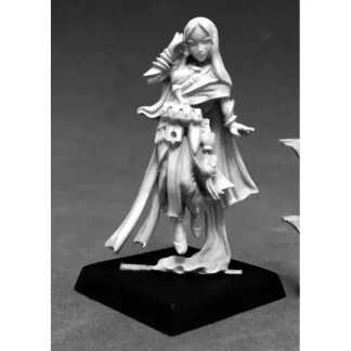 Reaper Miniatures Rivani Iconic Psychic #60202 Pathfinder Unpainted Mini Figure - Your Source for Gaming Essentials Clearance