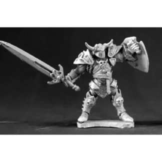 Reaper Miniatures Rovag, Irongrave Knight #03380 Dark Heaven Unpainted Metal - Your Source for Gaming Essentials Cheap