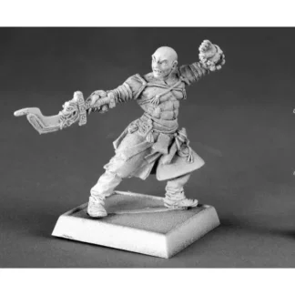 Reaper Miniatures Sajan, Iconic Monk #60016 Pathfinder Miniatures Unpainted Mini - Your Source for Gaming Essentials Shop