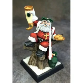 Reaper Miniatures Santa Dwarf (2015) #01577 Special Edition Unpainted Metal Mini - Your Source for Gaming Essentials Cheap