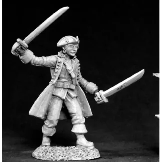 Reaper Miniatures Santoine De Fronze, Pirate #03378 Dark Heaven Unpainted Metal - Your Source for Gaming Essentials Flash Sale