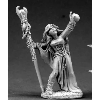 Reaper Miniatures Sarah the Seeress #03354 Dark Heaven Legends Unpainted Metal - Your Source for Gaming Essentials Best