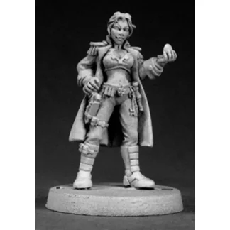 Reaper Miniatures Sasha Dubois, Time Chaser #50001 Chronoscope RPG Mini Figure - Your Source for Gaming Essentials Fashion