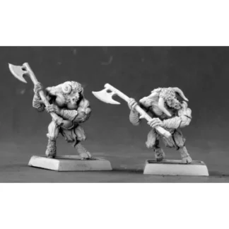 Reaper Miniatures Satyr Warriors (9) #06214 Warlord Army Pack Unpainted D&D Mini - Your Source for Gaming Essentials Fashion