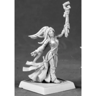 Reaper Miniatures Seoni, Original Version #60034 Pathfinder Miniatures Unpainted - Your Source for Gaming Essentials New