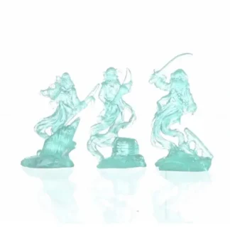 Reaper Miniatures Shades of the Drowned Nymph (3) 77747 Translucent Blue Figures - Your Source for Gaming Essentials Discount