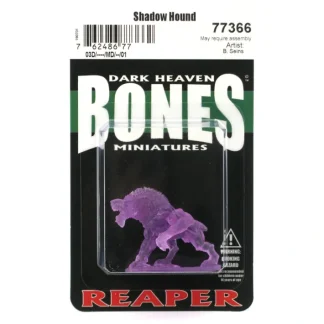 Reaper Miniatures Shadow Hound #77366 Bones Plastic D&D RPG Mini Figure - Your Source for Gaming Essentials Best
