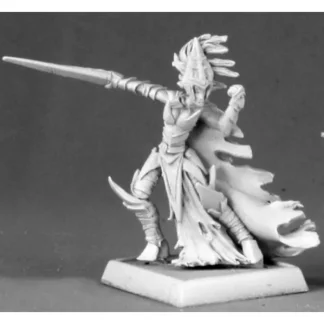 Reaper Miniatures Shadowstep Warrior #14586 Darkreach Unpainted RPG Mini Figure - Your Source for Gaming Essentials Online
