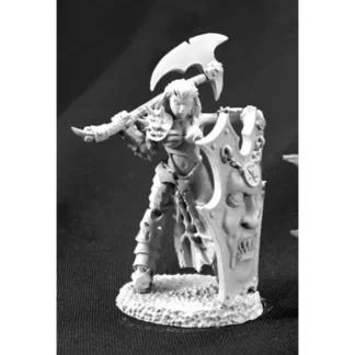 Reaper Miniatures Shaern, Female Antipaladin #03762 Dark Heaven Unpainted Metal - Your Source for Gaming Essentials Best